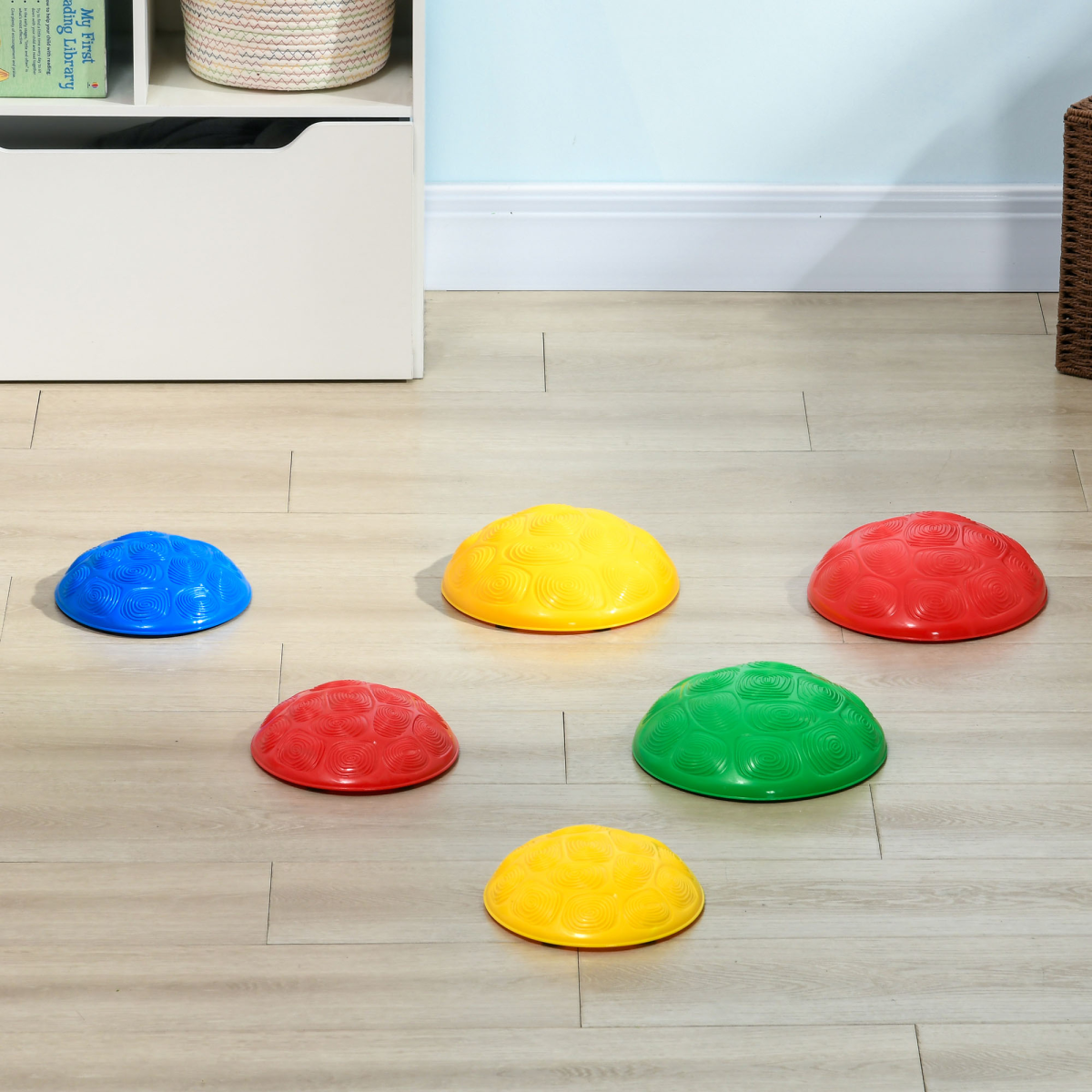 ZONEKIZ Balance River Stones w/ Non-Slip Mats for Ages 3-8 Years - Image 8