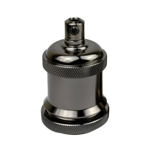 Black E27 Metal Lamp/Bulb Holder Ideal for Vintage Edison Filament Bulbs Antique metal~2934