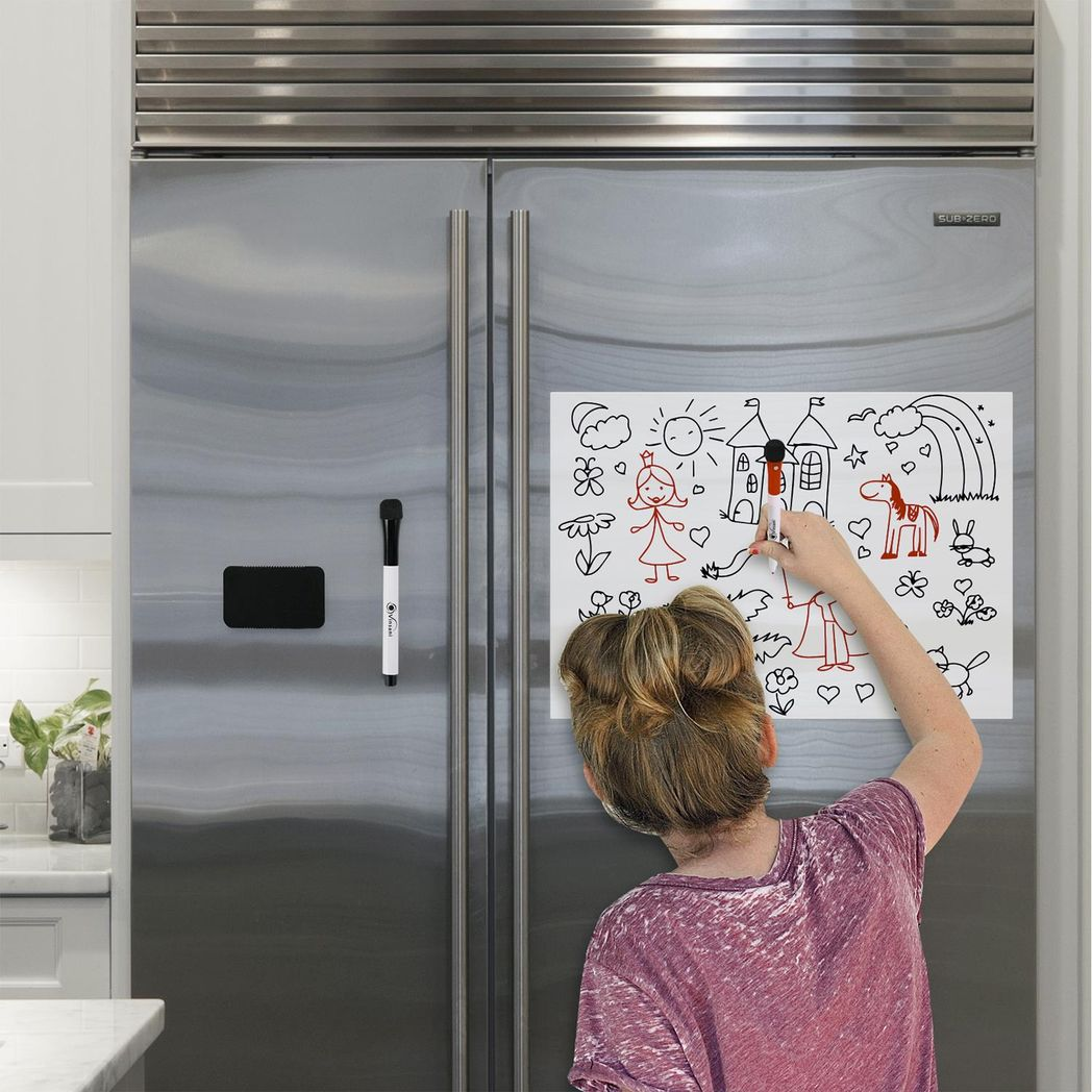 Vinsani A3 Whiteboard w/ 2 Markers and Eraser 0000140 - Image 3