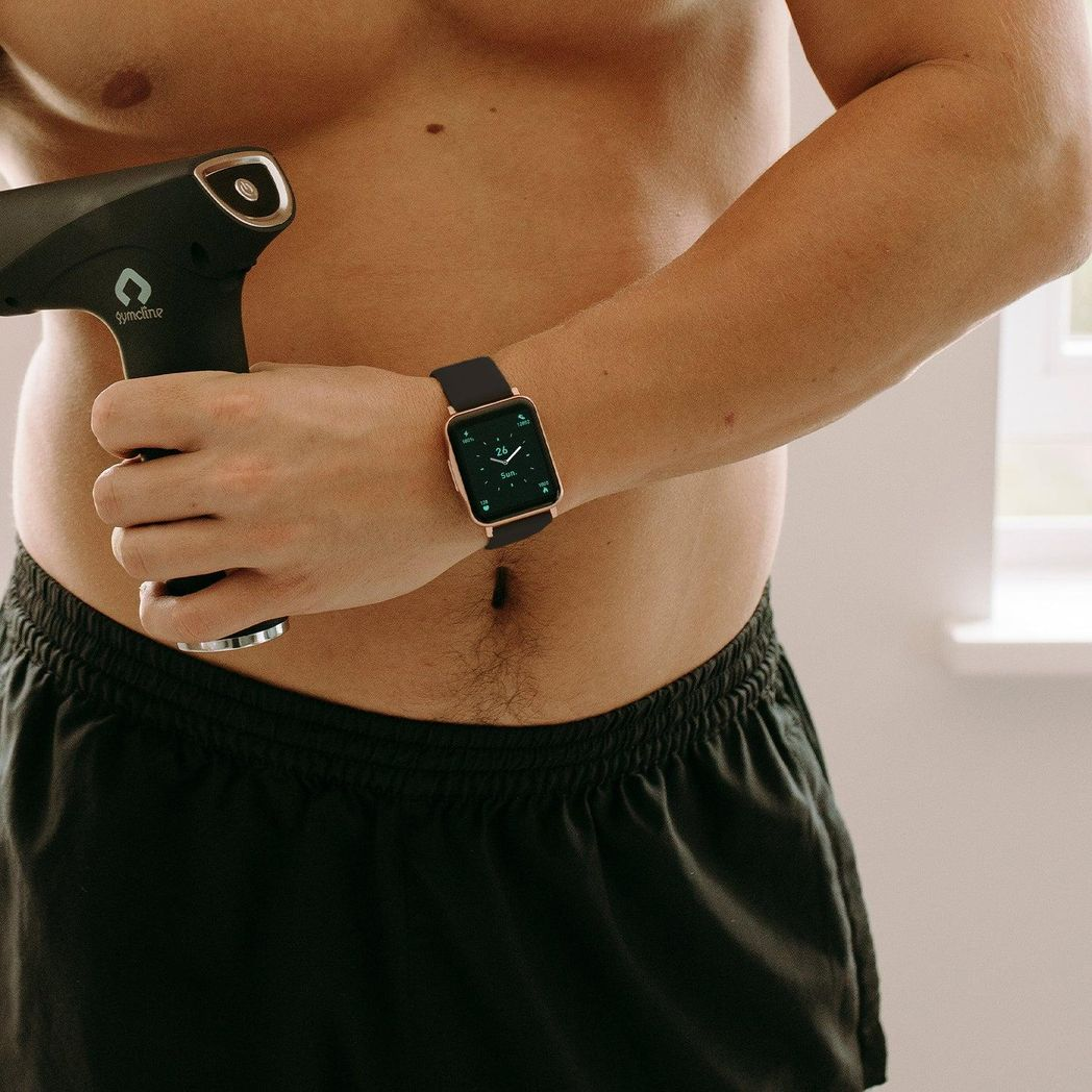 Gymcline Ciro Fitness Tracker w/ 25 Sports Modes & IP68 Water Protection, Black - Image 4