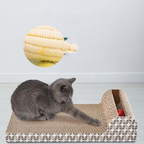 Anti-Dandruff And Multifunctional Wear-resistant Corrugated Paper Litter Cat Toy