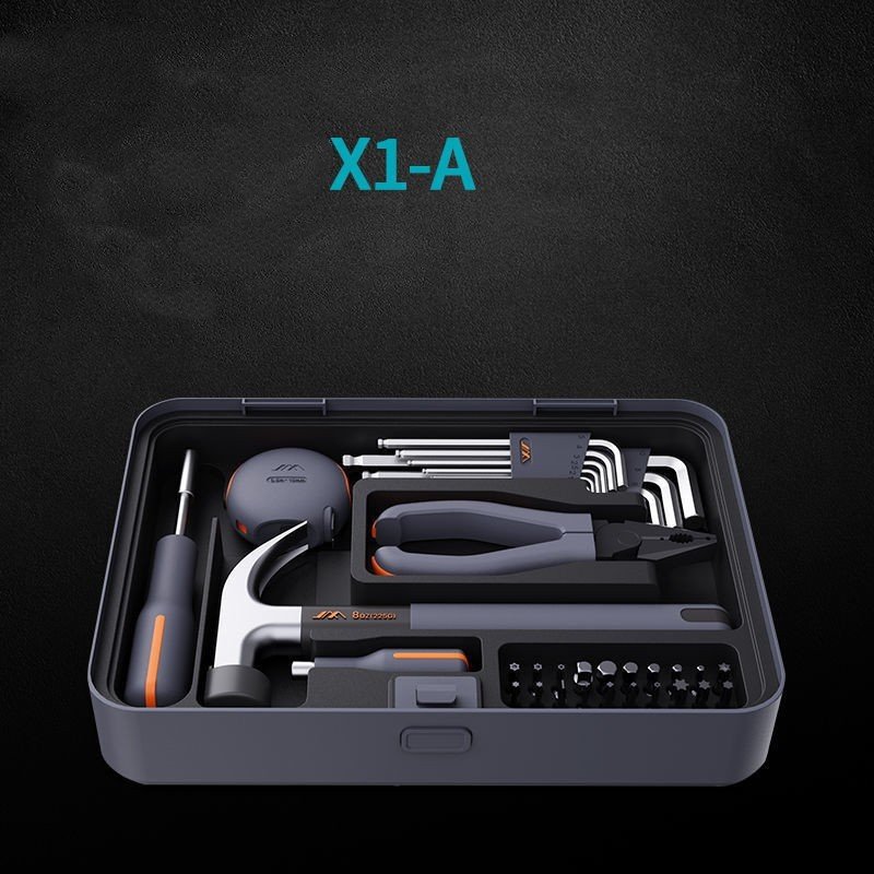 Hardware Multifunctional Full Set Of Household Commonly Used Toolbox Layered - Image 9