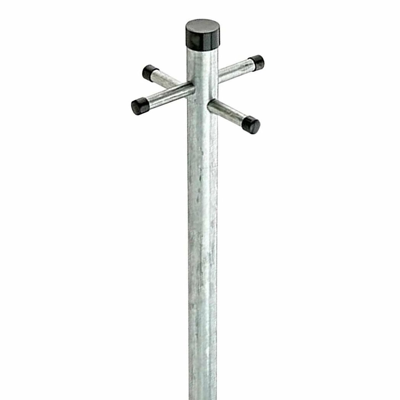 Heavy Duty Galvanised Clothes Pole - Image 2