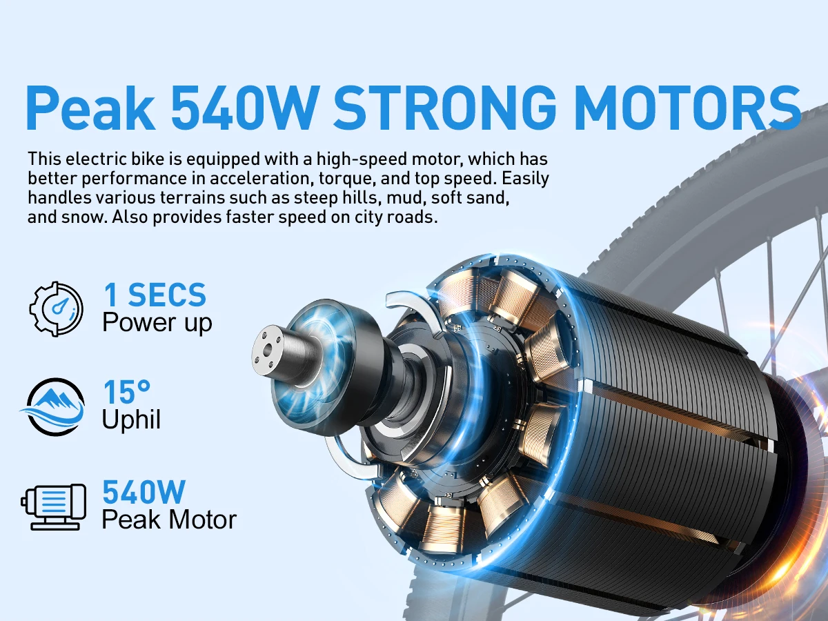 Aairsk GT300 Adult E-bike 250W Motor 36V 10Ah Battery Electric Bike 26 Inch Fat Tire E-Mountain bike Off-road Electric bicycle - Image 10