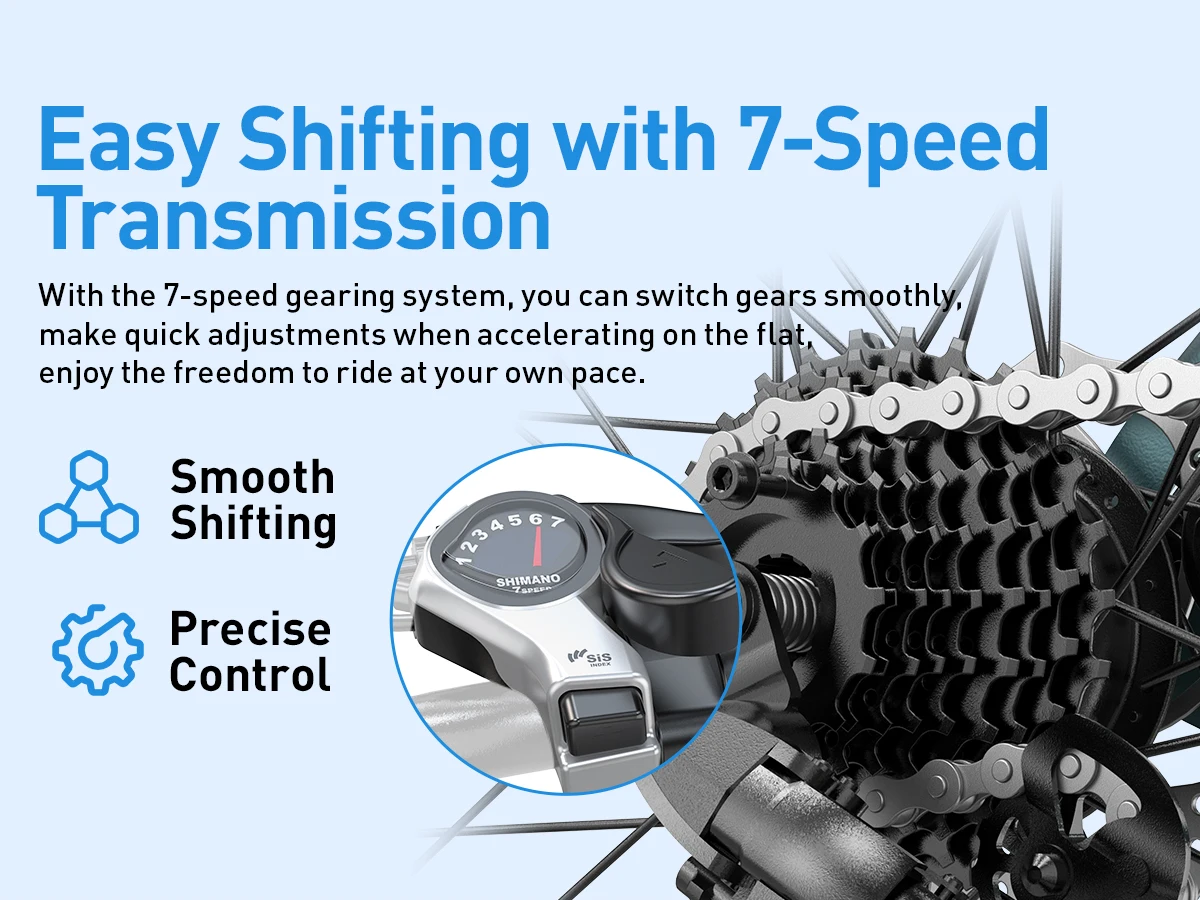 Aairsk GT300 Adult E-bike 250W Motor 36V 10Ah Battery Electric Bike 26 Inch Fat Tire E-Mountain bike Off-road Electric bicycle - Image 18